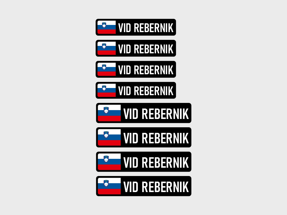 Črne (8 kos)